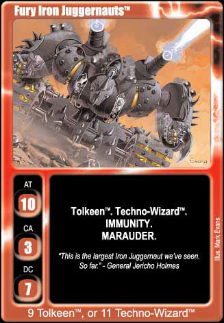 Fury Iron Juggernauts